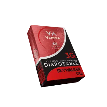 Live Resin + Liquid Diamonds 3g Disposable – Skywalker OG (Indica) Venera