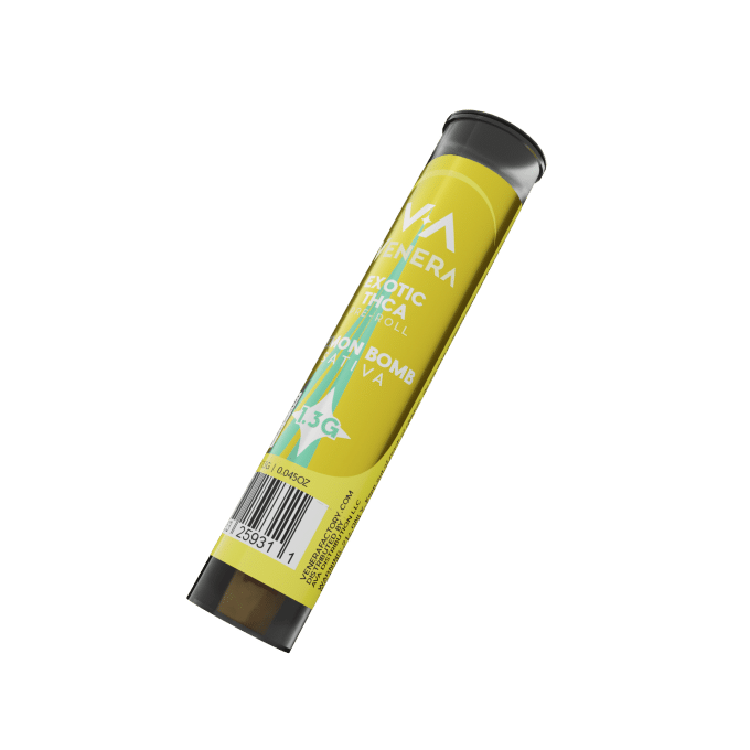 Moon Rock THCA Pre rolls Lemon Bomb Sativa Venera